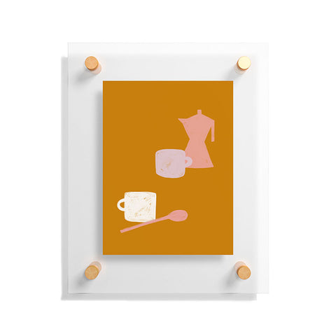 sandrapoliakov MORNING COFFEE I Floating Acrylic Print