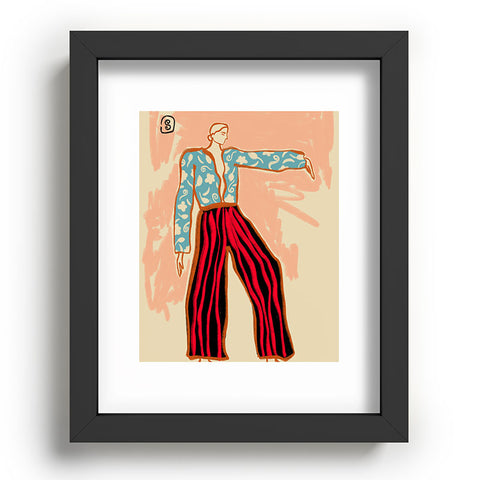 sandrapoliakov NEW YEAR DANCE Recessed Framing Rectangle