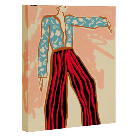 sandrapoliakov NEW YEAR DANCE Art Canvas