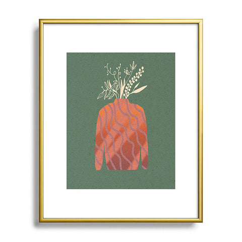 sandrapoliakov Octavia Metal Framed Art Print