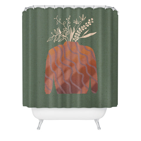 sandrapoliakov Octavia Shower Curtain