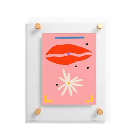 sandrapoliakov PEARL AND DAISY Floating Acrylic Print