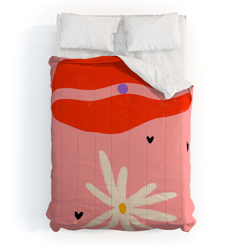 sandrapoliakov PEARL AND DAISY Comforter