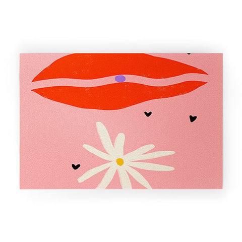 sandrapoliakov PEARL AND DAISY Welcome Mat