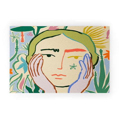 sandrapoliakov Plant a Seed Welcome Mat