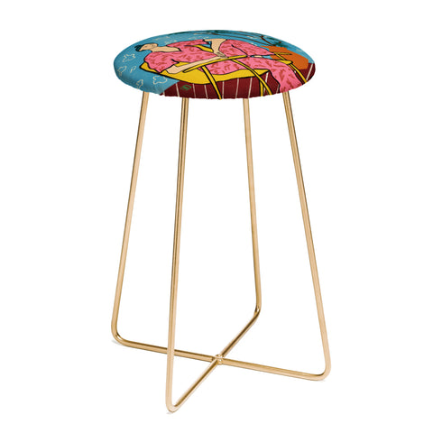 sandrapoliakov PLANT LADY AT HOME Counter Stool