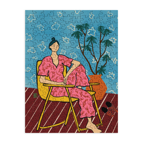 sandrapoliakov PLANT LADY AT HOME Puzzle