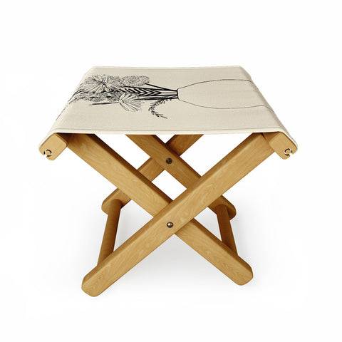 sandrapoliakov SPRING HOME Folding Stool