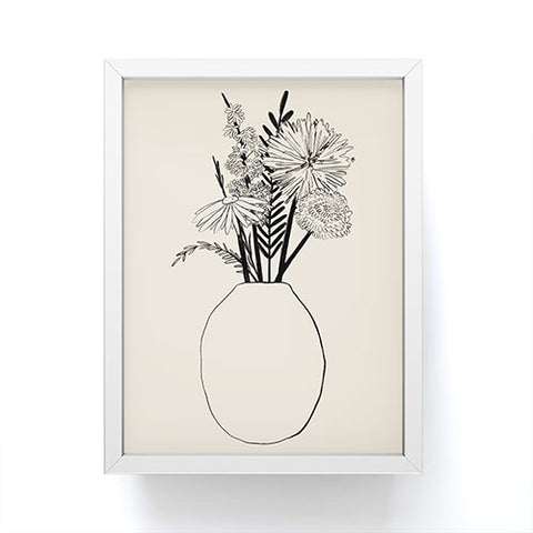 sandrapoliakov SPRING HOME Framed Mini Art Print