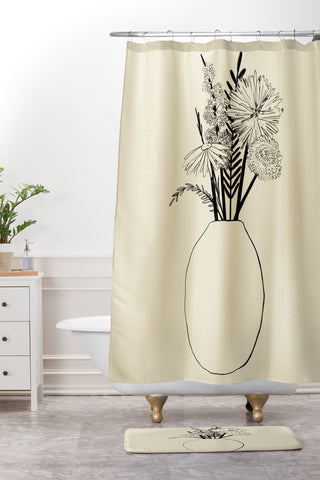 sandrapoliakov SPRING HOME Shower Curtain And Mat