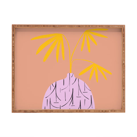 sandrapoliakov STILL LIFE SUMMER Rectangular Tray