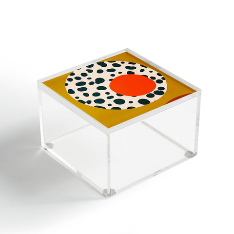 sandrapoliakov STILL LIFE WITH AN APPLE Acrylic Box