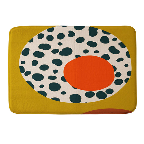 sandrapoliakov STILL LIFE WITH AN APPLE Memory Foam Bath Mat