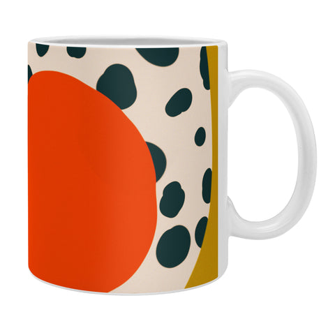 sandrapoliakov STILL LIFE WITH AN APPLE Coffee Mug