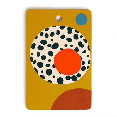 sandrapoliakov STILL LIFE WITH AN APPLE Cutting Board Rectangle