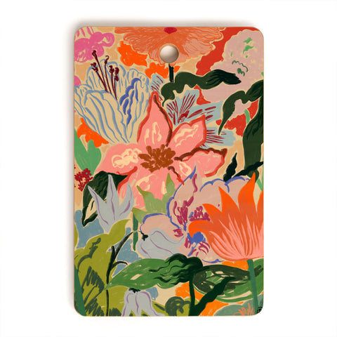 sandrapoliakov SUMMER BOUQUET II Cutting Board Rectangle