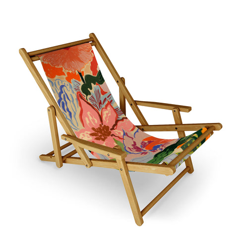 sandrapoliakov SUMMER BOUQUET II Sling Chair