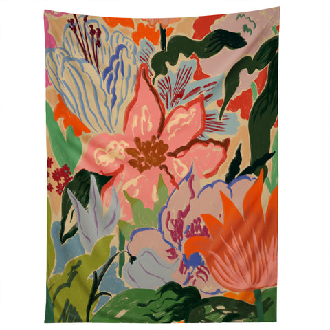 sandrapoliakov SUMMER BOUQUET II Tapestry