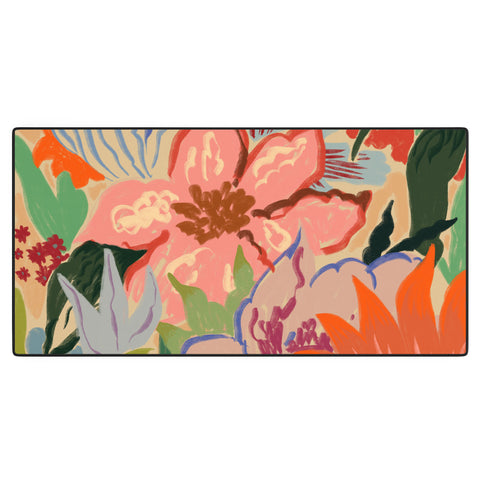 sandrapoliakov SUMMER BOUQUET II Desk Mat