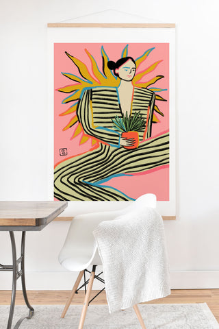 sandrapoliakov SUN POWER Art Print And Hanger