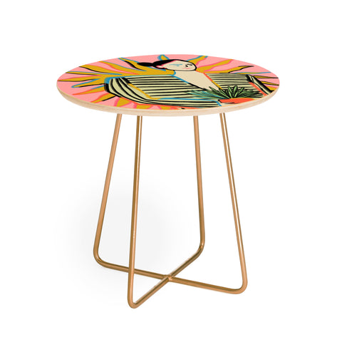 sandrapoliakov SUN POWER Round Side Table