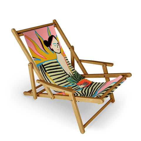 sandrapoliakov SUN POWER Sling Chair