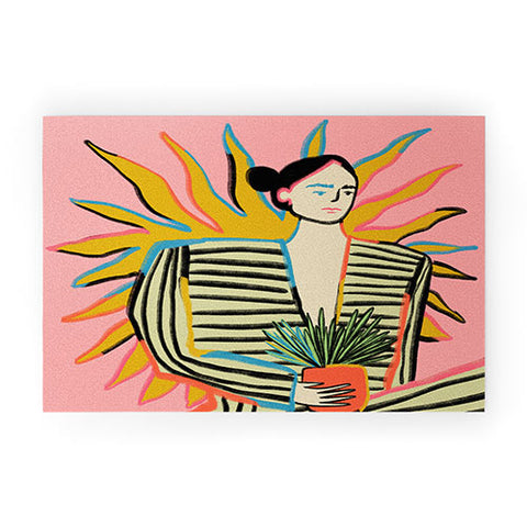 sandrapoliakov SUN POWER Welcome Mat