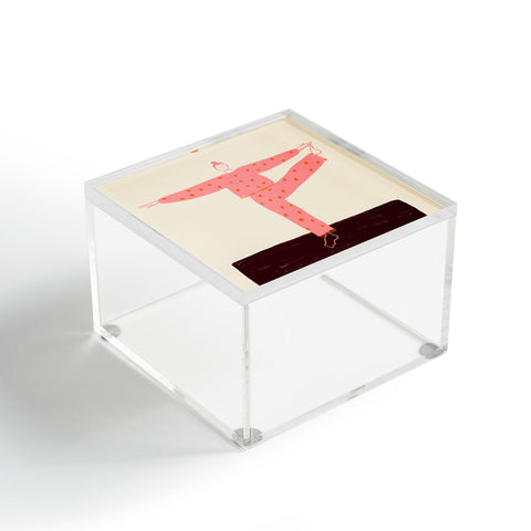 sandrapoliakov SUN SALUTATION Acrylic Box