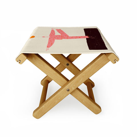 sandrapoliakov SUN SALUTATION Folding Stool