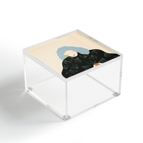 sandrapoliakov tangerine Acrylic Box