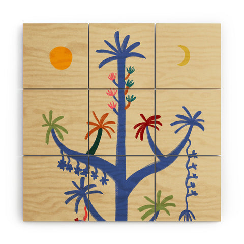 sandrapoliakov THE MAGIC TREE I Wood Wall Mural