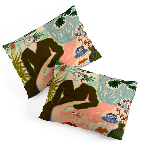 sandrapoliakov Tropical Brunch Pillow Shams