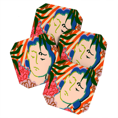 sandrapoliakov Under the Sun 2 Coaster Set