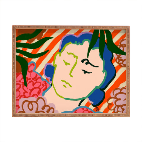 sandrapoliakov Under the Sun 2 Rectangular Tray