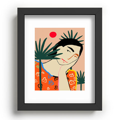 sandrapoliakov VACATION MOOD Recessed Framing Rectangle