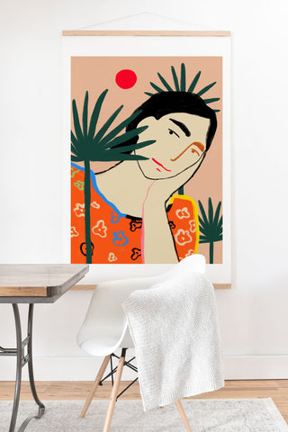 sandrapoliakov VACATION MOOD Art Print And Hanger