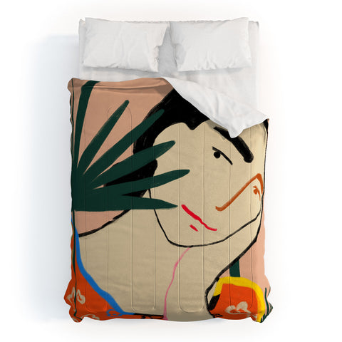 sandrapoliakov VACATION MOOD Comforter