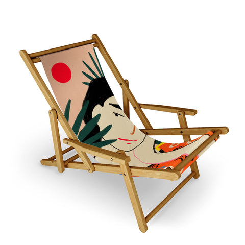 sandrapoliakov VACATION MOOD Sling Chair