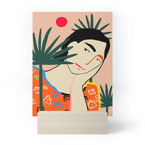 sandrapoliakov VACATION MOOD Mini Art Print