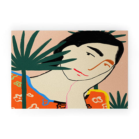 sandrapoliakov VACATION MOOD Welcome Mat