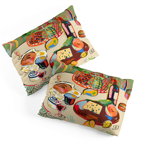 sandrapoliakov WINE BREAK Pillow Shams