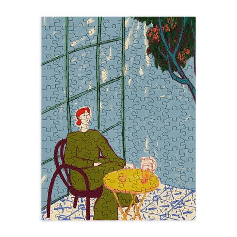 sandrapoliakov WOMAN UNDER A TREE Puzzle
