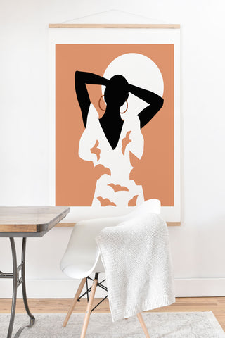 Sara Garvia Beach days Art Print And Hanger