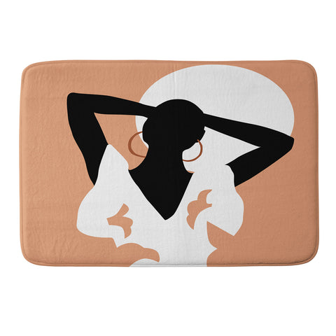Sara Garvia Beach days Memory Foam Bath Mat