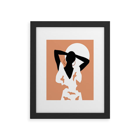 Sara Garvia Beach days Framed Art Print