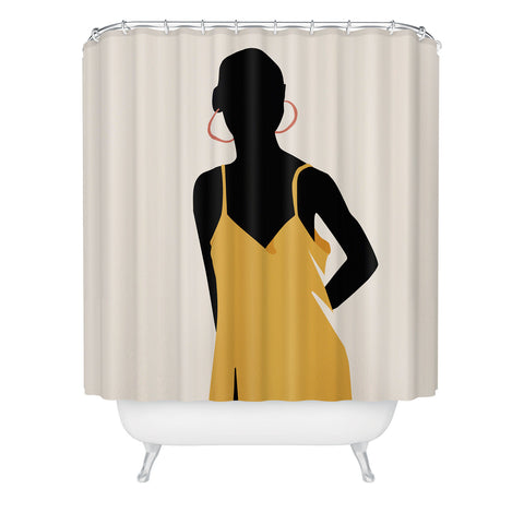 Sara Garvia Mellow 2 Shower Curtain