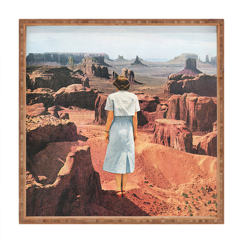 Sarah Eisenlohr Canyons Square Tray