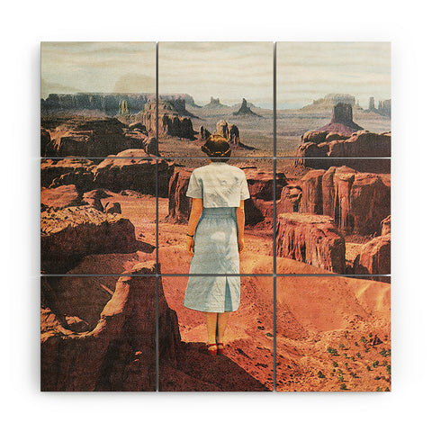 Sarah Eisenlohr Canyons Wood Wall Mural