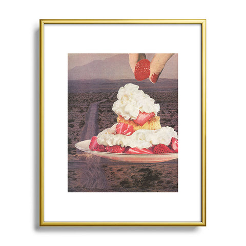 Sarah Eisenlohr Dessert Metal Framed Art Print