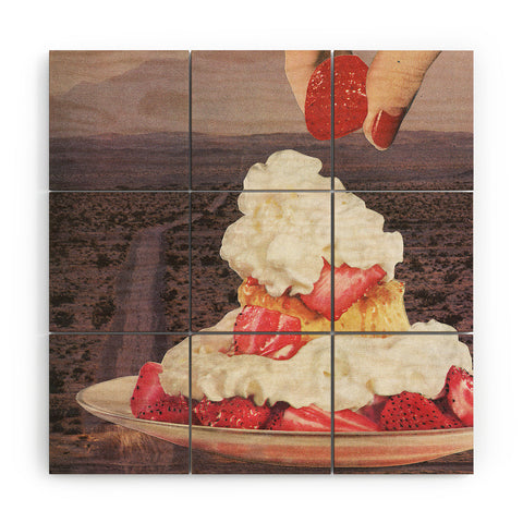 Sarah Eisenlohr Dessert Wood Wall Mural